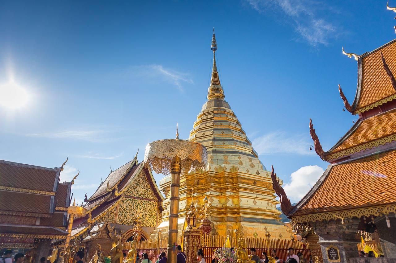 Ancient temple in Chiang Mai